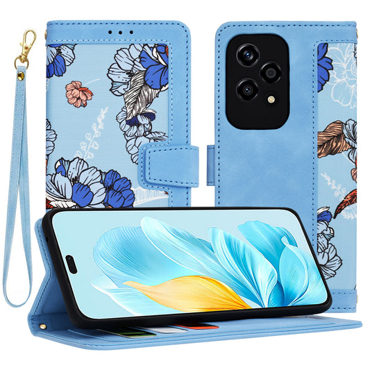 Kuori Honor 200 Lite -puhelimelle, Techsuit, FlipCraft, sininen