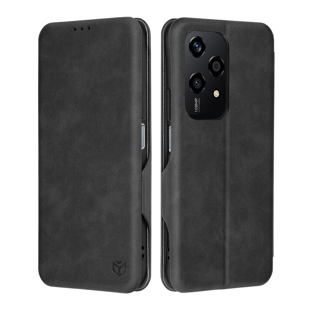 Case for Honor 200 Lite, Techsuit, Safe Wallet Plus, Black