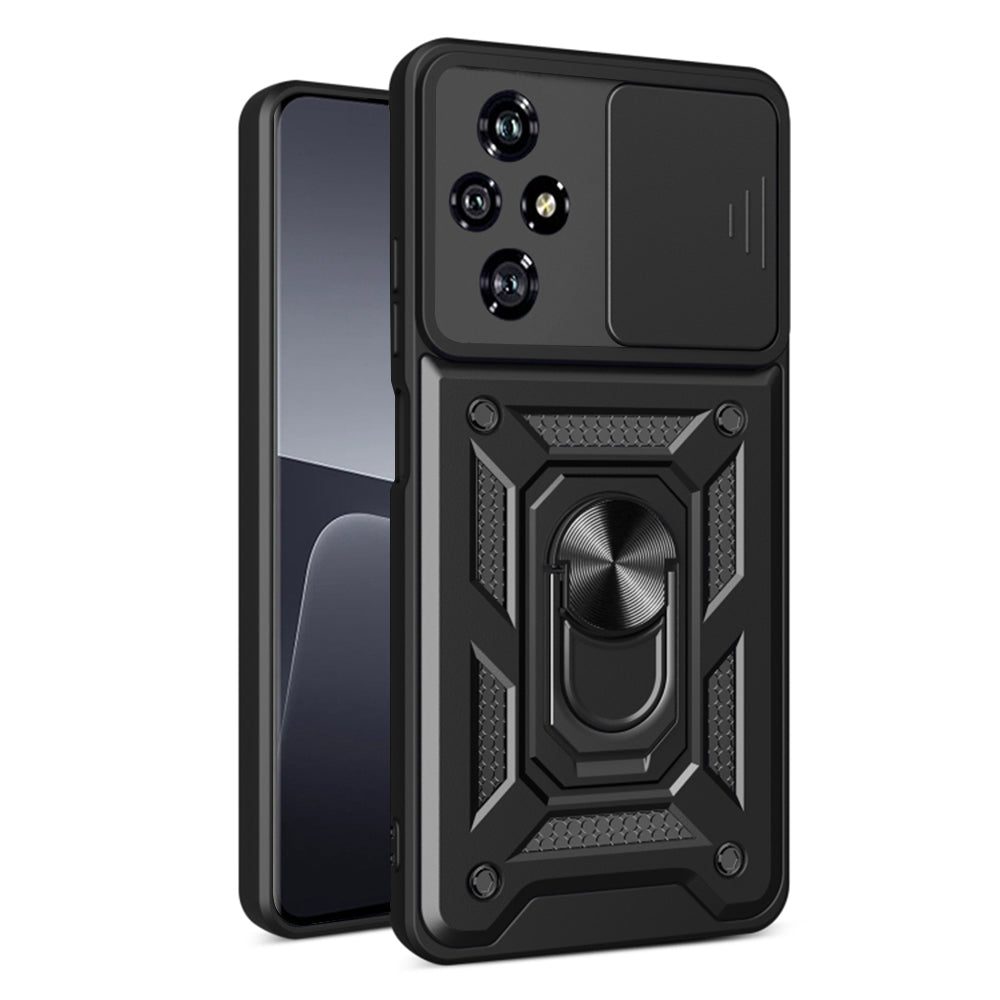 Kuori Honor 200 Pro:lle, Techsuit, CamShield, Musta