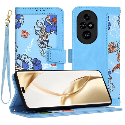 Kuori Honor 200 Pro:lle, Techsuit, FlipCraft, Sininen