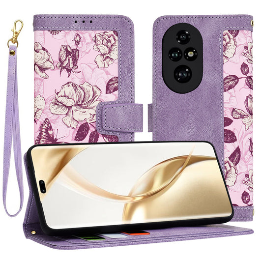 Kuori Honor 200 Pro:lle, Techsuit, FlipCraft, Violetti
