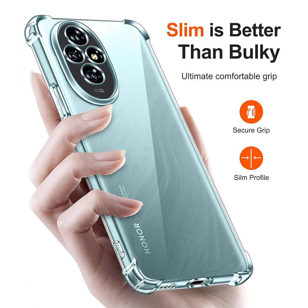 Kuori Honor 200:lle, Techsuit, Iskunkestävä Kirkas, Läpinäkyvä