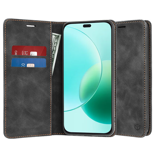 Honor 400 Lite -suojakuori, Techsuit, Confy, Musta