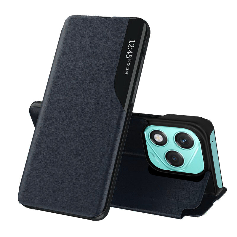 Case for Honor 400 Lite, Techsuit, eFold, Dark Blue