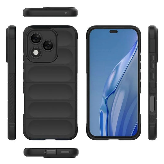 Kuori Honor 400 Lite -puhelimelle, Techsuit, Magic Shield, Musta
