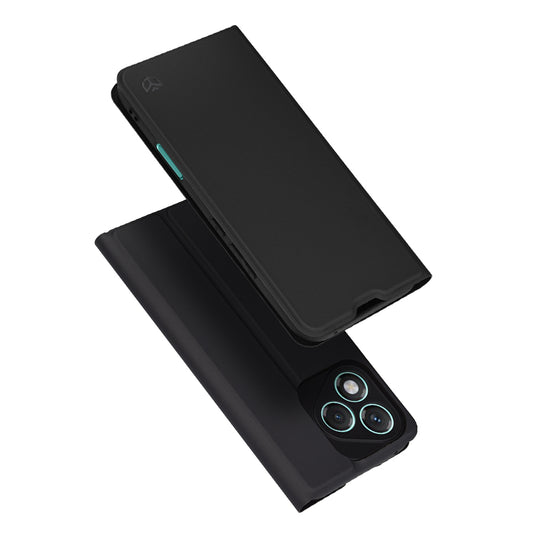 Kuori Honor 400 Lite -puhelimelle, Techsuit, Magskin Book, Musta