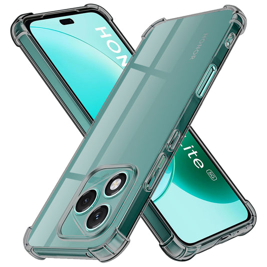 Kuori Honor 400 Lite -puhelimelle, Techsuit, Iskunkestävä Kirkas, Savunvärinen