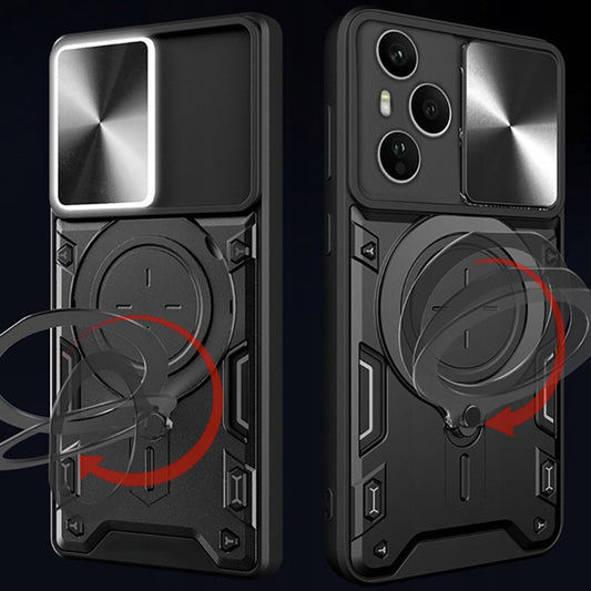 Kuori Honor 400 Pro:lle, Techsuit, CamGuard Pro, vaaleanpunakultainen
