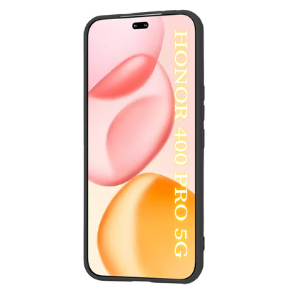 Honor 400 Pro -suojakuori, Techsuit, SoftFlex, Musta