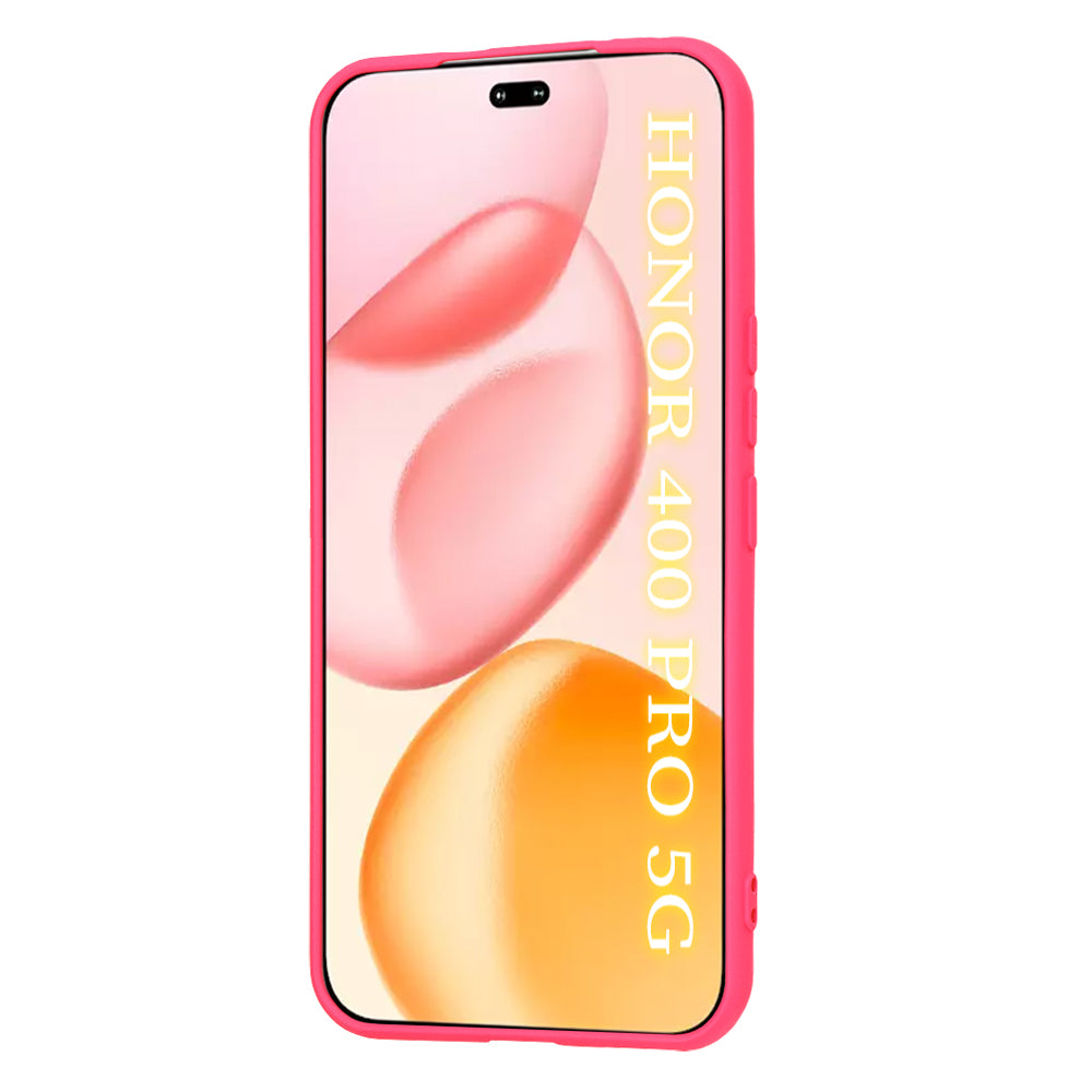 Kuori Honor 400 Pro:lle, Techsuit, SoftFlex, Tummanpunainen