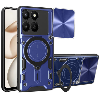 Kotelo Honor 400 Smart 4G / X7d 4G / 400 Smart 5G, Techsuit, CamGuard Pro, Sininen