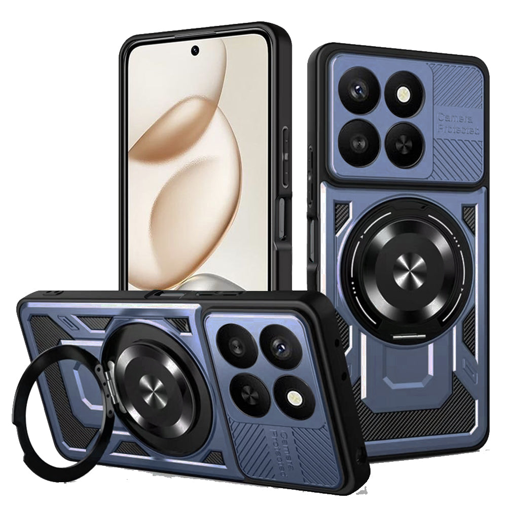Kotelo Honor 400 Smart 4G / X7d 4G / 400 Smart 5G, Techsuit, RuggedCam, Sininen