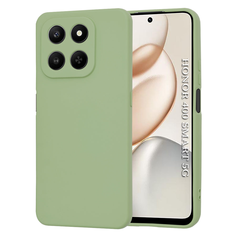 Kotelo Honor 400 Smart 4G / X7d 4G / 400 Smart 5G, Techsuit, SoftFlex, Vaaleanvihreä