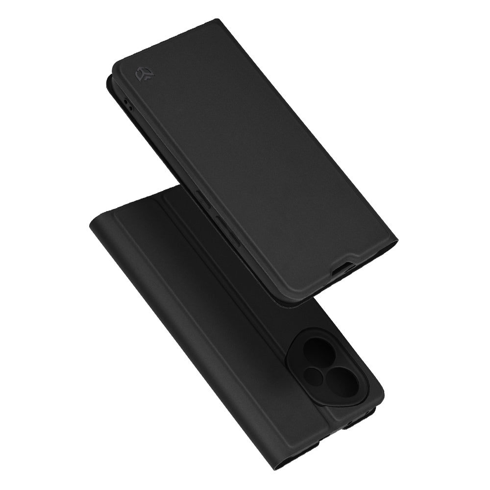 Case for Honor 400, Techsuit, Magskin Book, Black