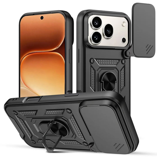Kuori Honor 600 Pro:lle, OEM, CamShield, Musta