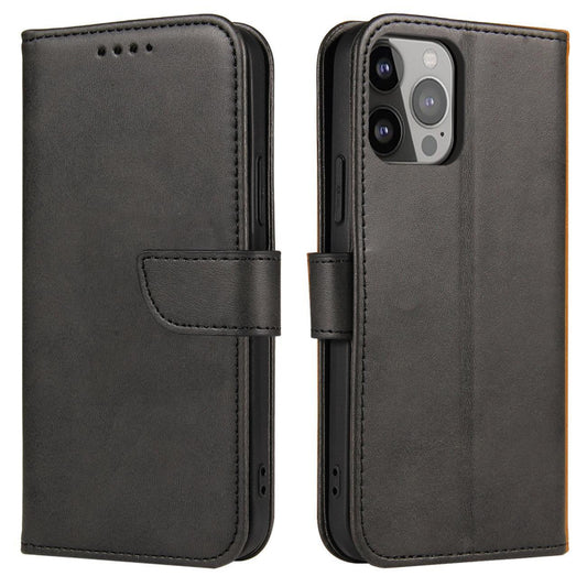 Kuori Honor 600 Lite -puhelimelle, OEM, Marva Wallet, Musta
