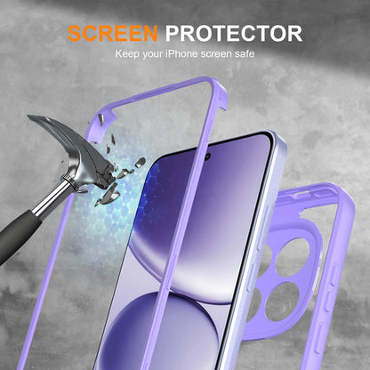 Kotelo Honor 600 Lite -puhelimelle, Techsuit, ColorVerse 360, Violetti