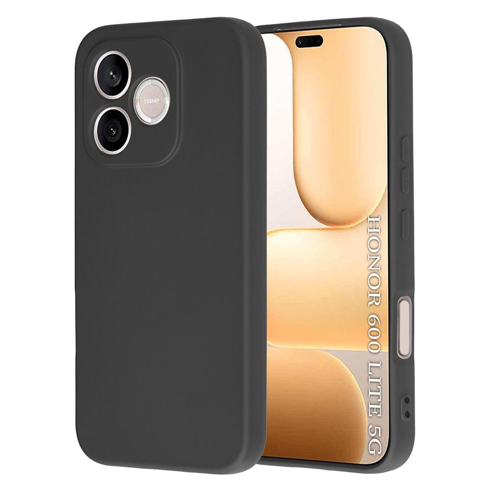 Kotelo Honor 600 Lite -puhelimelle, Techsuit, SoftFlex, Musta
