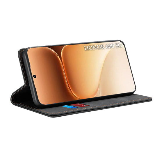 Kuori Honor 600 Pro / 600:lle, Techsuit, Confy, Musta