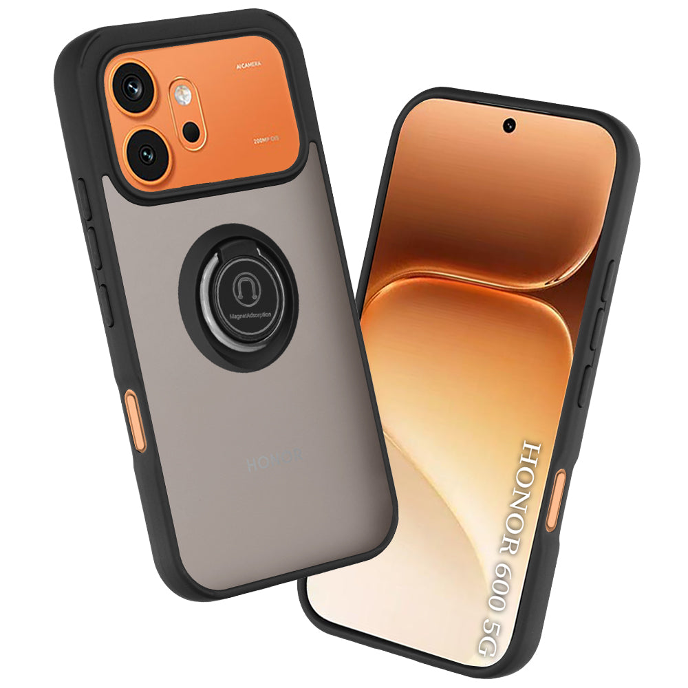Kuori Honor 600 Pro / 600:lle, Techsuit, Glinth, Musta