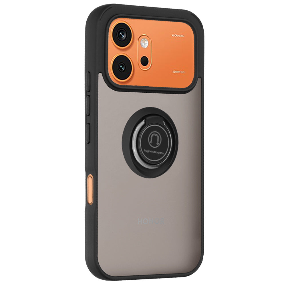 Kuori Honor 600 Pro / 600:lle, Techsuit, Glinth, Musta