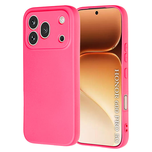 Kuori Honor 600 Pro:lle, Techsuit, SoftFlex, Tummanpunainen