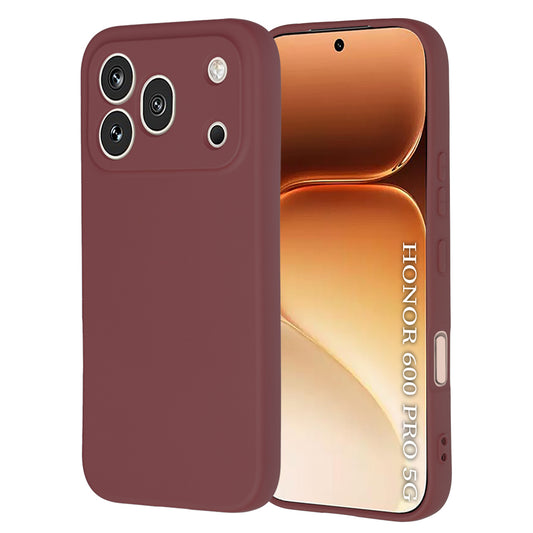Kuori Honor 600 Pro:lle, Techsuit, SoftFlex, Viininpunainen