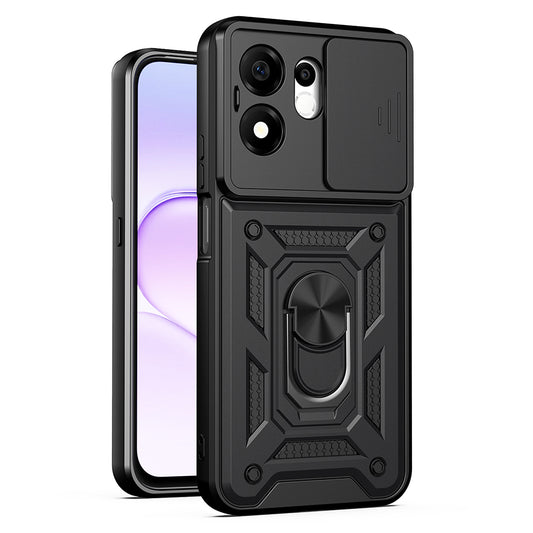 Kuori Honor 600 Smartille, Techsuit, CamShield, Musta