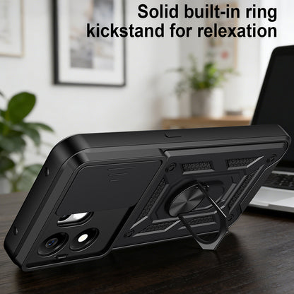 Kuori Honor 600 Smartille, Techsuit, CamShield, Vaaleanpunakultainen