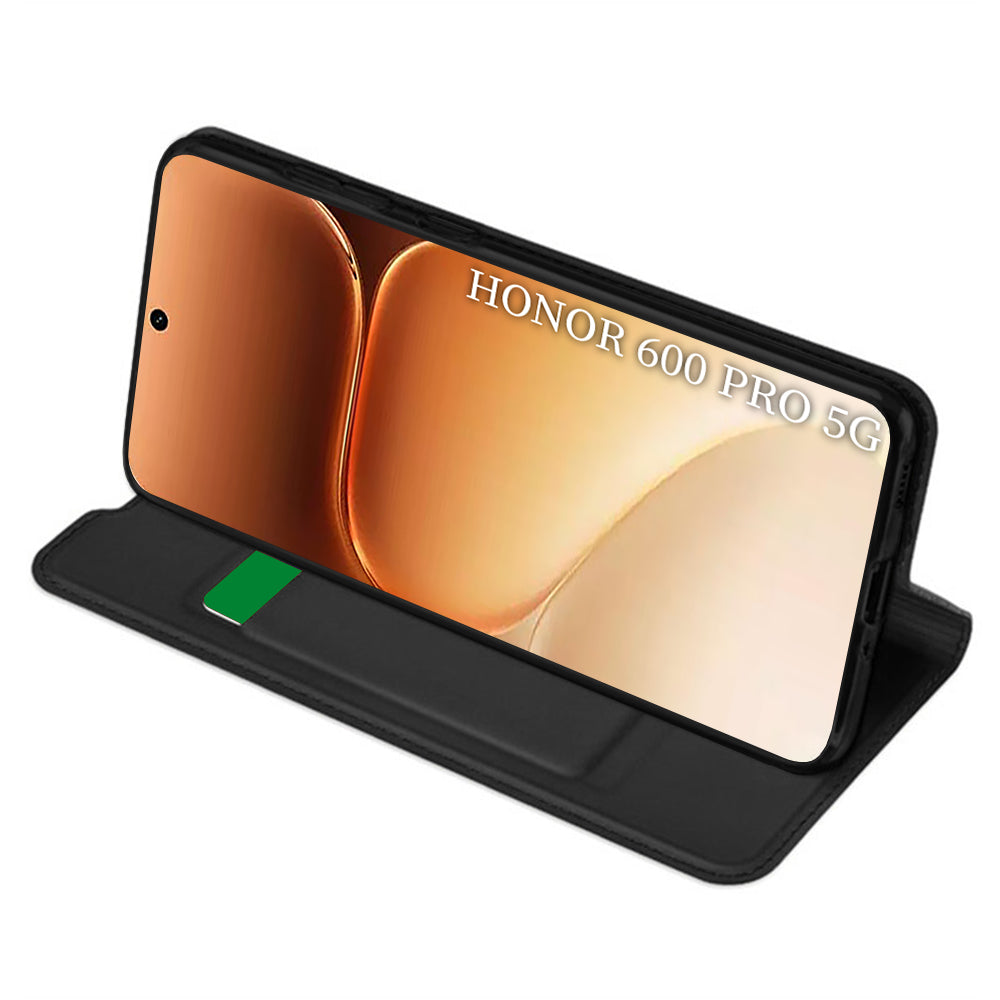 Kuori Honor 600 Smartille, Techsuit, Magskin Book Long Blitz Cutout, Musta