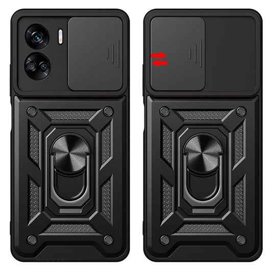 Kuori Honor 90 Lite -puhelimelle, Techsuit, CamShield, Musta