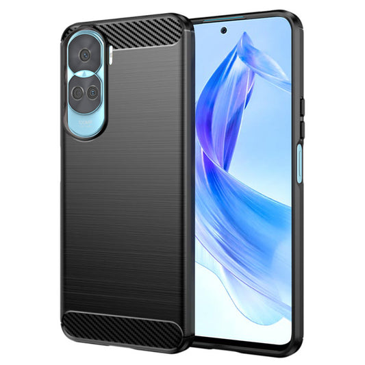 Kuori Honor 90 Lite -puhelimelle, Techsuit, Hiili, Musta