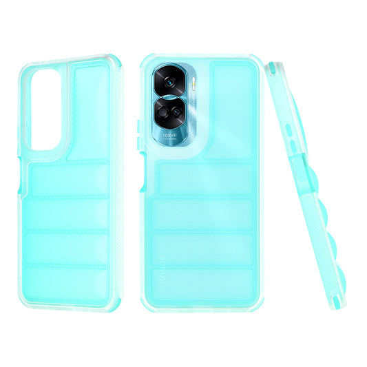 Kuori Honor 90 Lite -puhelimelle, Techsuit, Wave Shield, Turkoosi
