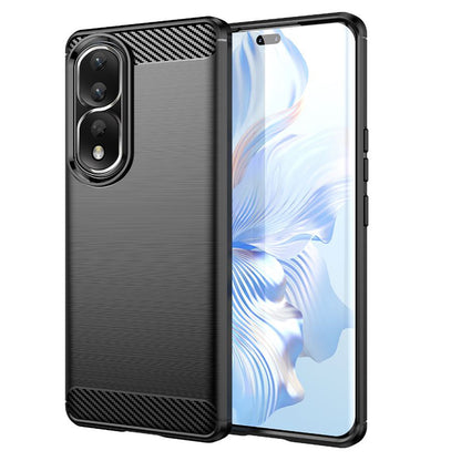 Kotelo Honor 90 Pro / 80 Pro, Techsuit, Carbon, Musta