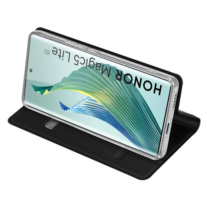 Kotelo Honor Magic5 Lite -puhelimelle, DUX DUCIS, Skin Pro, Musta