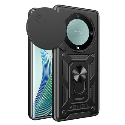 Case for Honor Magic5 Lite, Techsuit, CamShield, Black