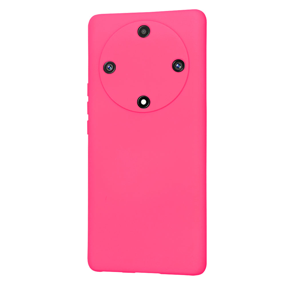 Case for Honor Magic5 Lite, Techsuit, SoftFlex, Dark Pink