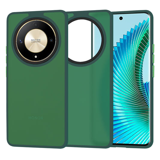 Kuori Honor Magic6 Lite -puhelimelle, Techsuit, HaloFrost, Vihreä