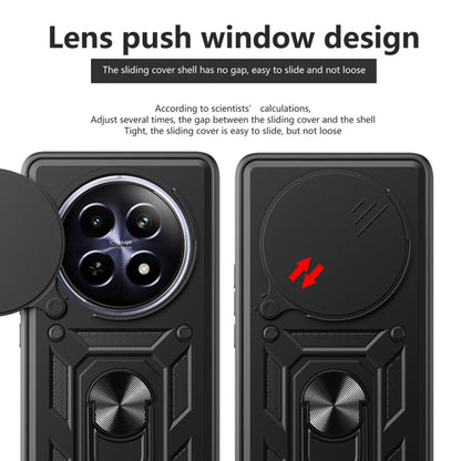 Honor Magic6 Pro -suojakuori, Techsuit, CamShield, Musta