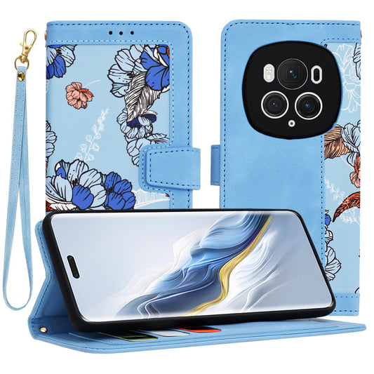 Kuori Honor Magic6 Pro:lle, Techsuit, FlipCraft, Sininen