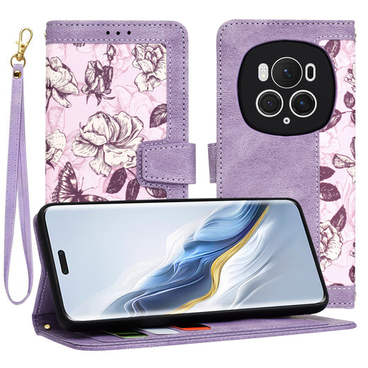 Kuori Honor Magic6 Pro:lle, Techsuit, FlipCraft, Violetti