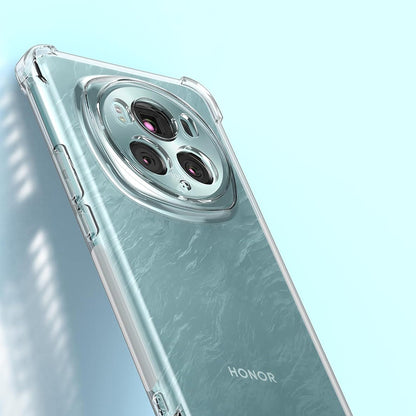Kuori Honor Magic6 Pro:lle, Techsuit, Iskunkestävä Kirkas, Läpinäkyvä