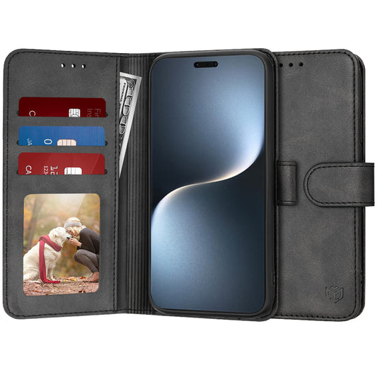 Kuori Honor Magic7 Pro:lle, Techsuit, Diary Book, Musta