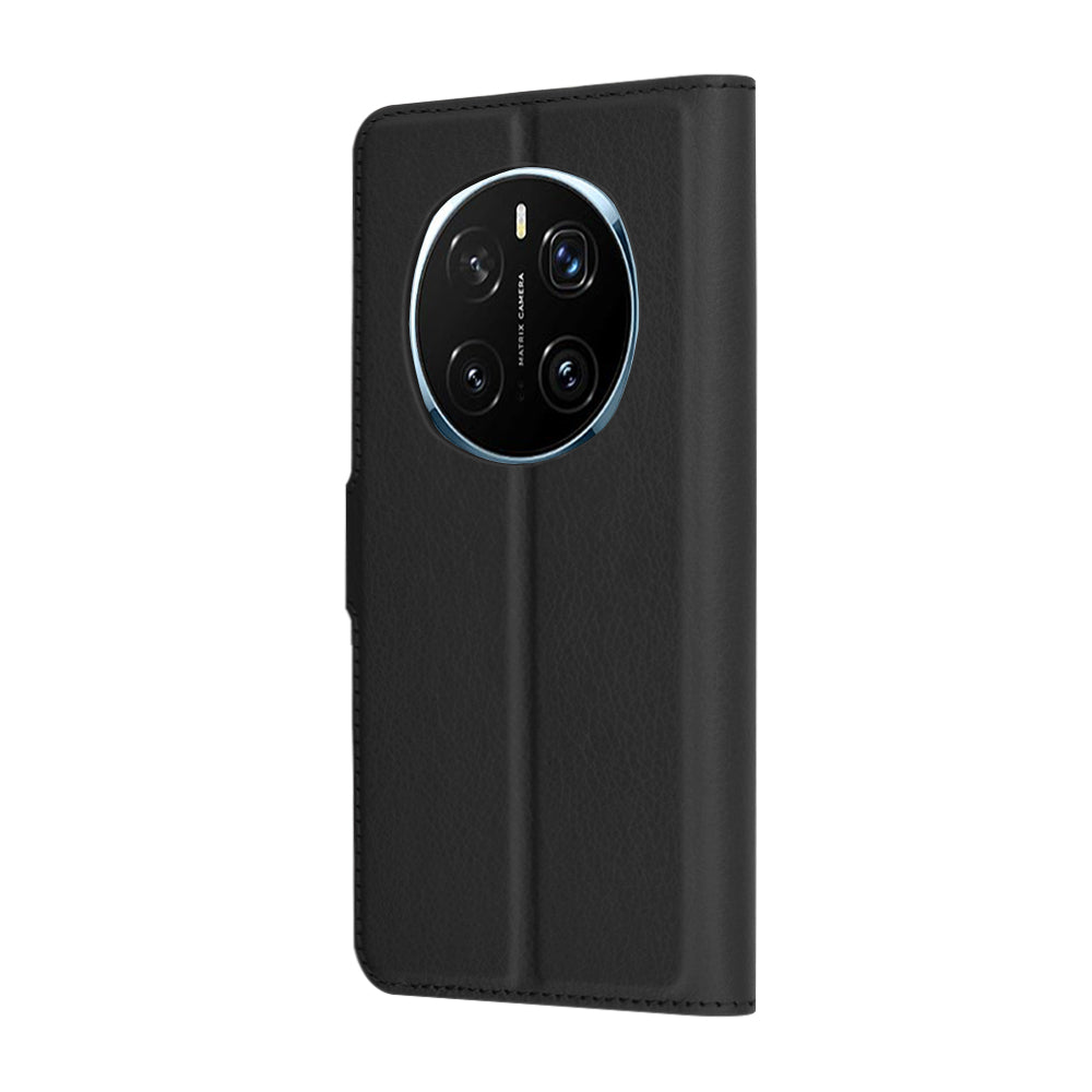 Case for Honor Magic7 Pro, Techsuit, Leather Folio, Black
