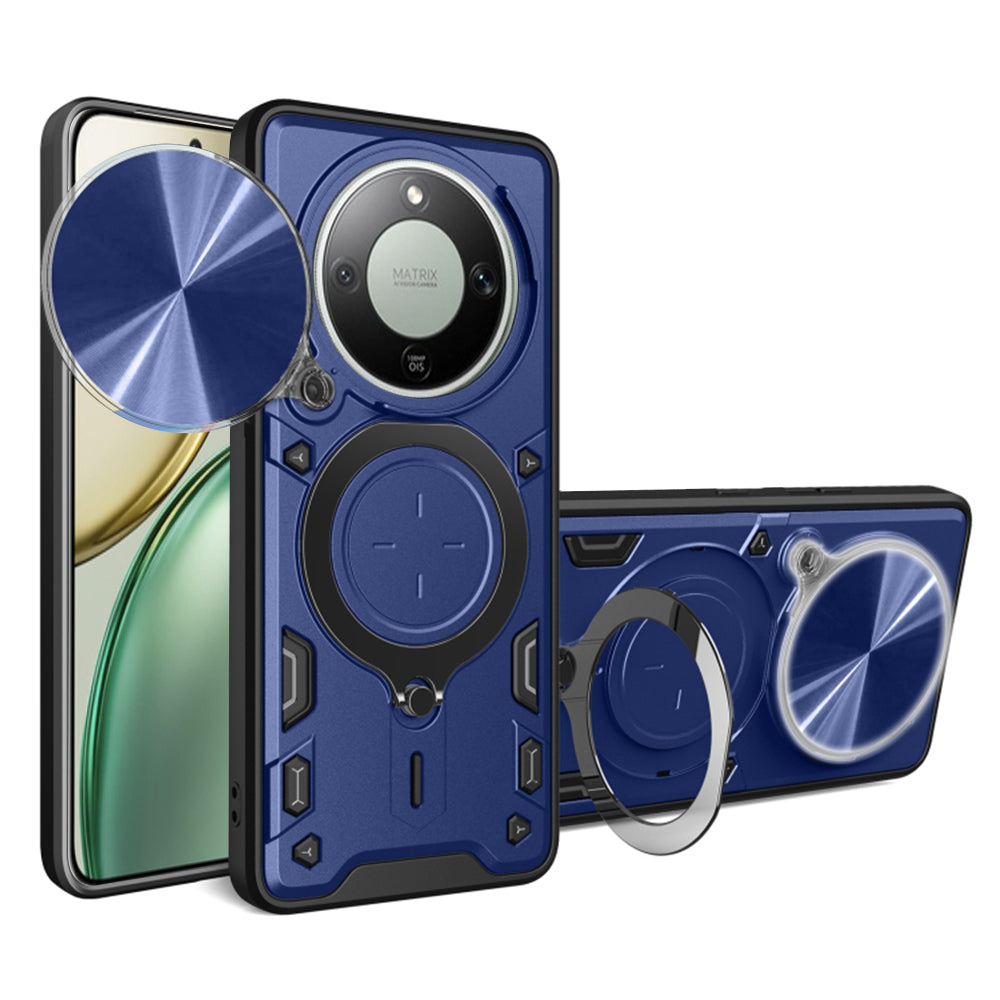 Kotelo Honor Magic8 Lite:lle, Techsuit, CamGuard Pro, Sininen