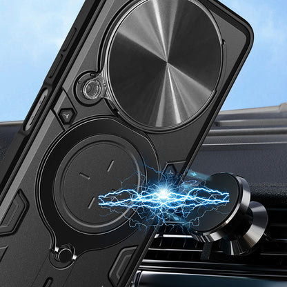 Kotelo Honor Magic8 Lite:lle, Techsuit, CamGuard Pro, Sininen