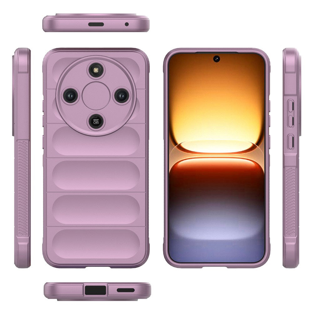 Kotelo Honor Magic8 Lite, Techsuit, Magic Shield, Violetti