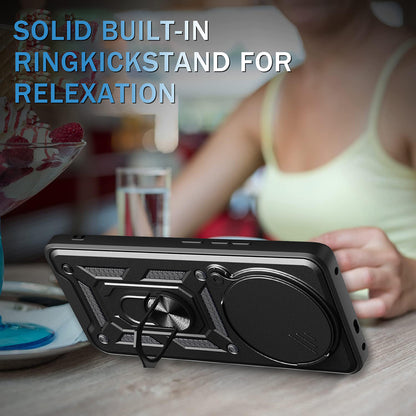 Kotelo Honor Magic8 Pro:lle, Techsuit, CamShield, Kultainen Pinkki