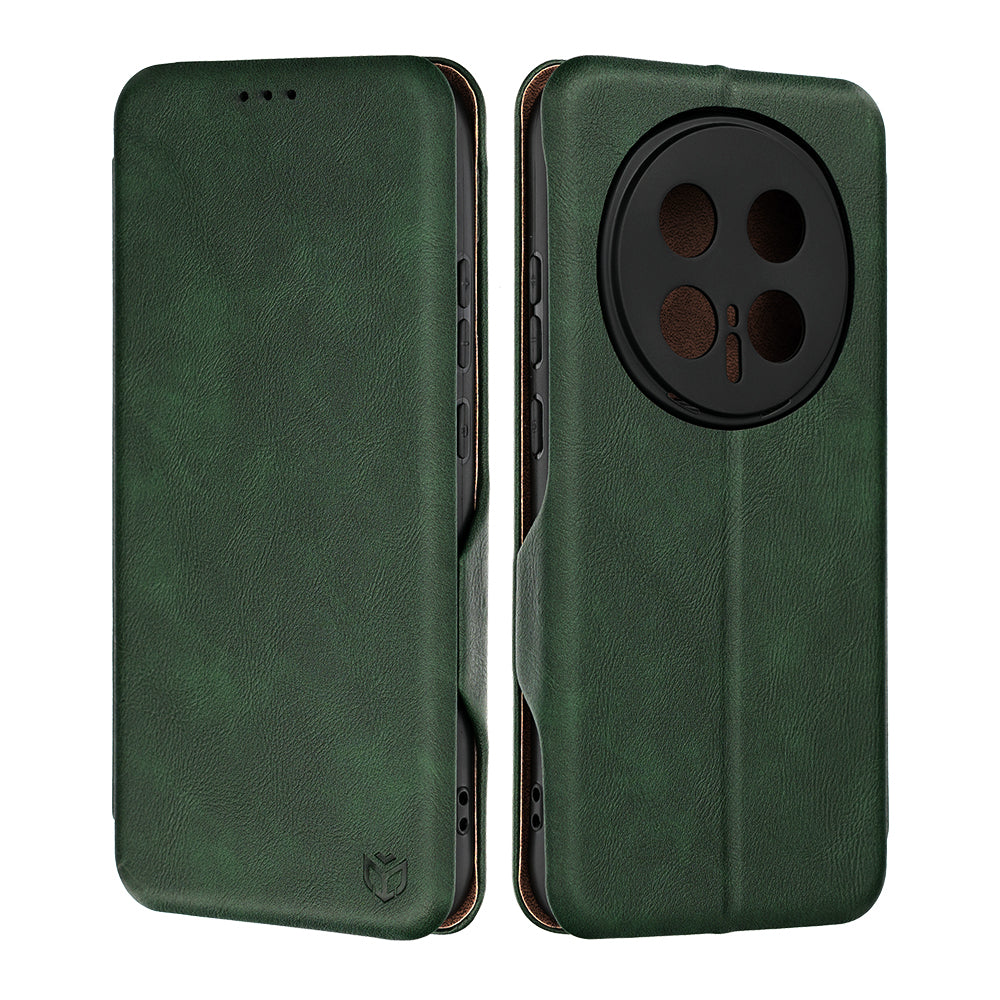 Kuori Honor Magic8 Pro:lle, Techsuit, Safe Wallet Plus, Vihreä