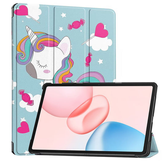 Kuori Honor Pad 10:lle, Techsuit, FoldPro Unicorn, Monivärinen